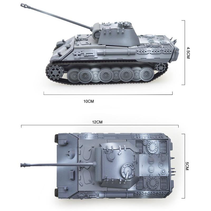 1:72 4D Пластиковый Сборный Танк SD.KFZ.7/2 Модель Второй Мировой Войны Модель-Пазл Сборка Военные Песочные Столы Игрушки Для Детей Подарки