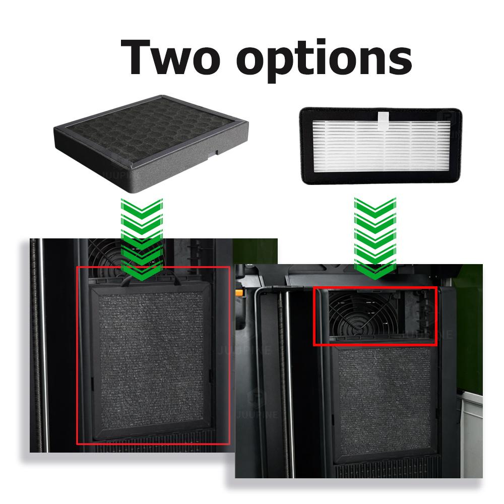 Two Types Bambulab H2C H2S H2D Upgrade Air Filter HEPA+Activated Carbon Air Cleaning Tool For Bambu Lab 3D Printer Accessories