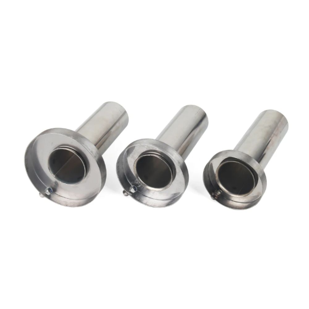 Round Tailpipe Muffler Tip Universal Noise Reducer Inner Silence Exhaust Muffler Tip Car