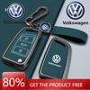 Для VOLKSWAGEN VW Новый Чехол-держатель-защита для умного дистанционного ключа автомобиля из цинкового сплава и кожи для VW Volkswagen Passat 2017 Ke