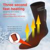 Unisex Boot Winter Warmer Socks Thermal Stocking Electric Heated Socks Feet Warmer