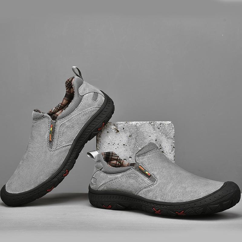 Мужская обувь из натуральной кожи для походов на открытом воздухе, обувь для прогулок, мужская обувь