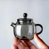 150ml Black Small Capacity Kung Fu Glass Teapot Tea Utensils Tea Making Tools Tea Infuser Teaware Afternoon Tea Small Tea Pot