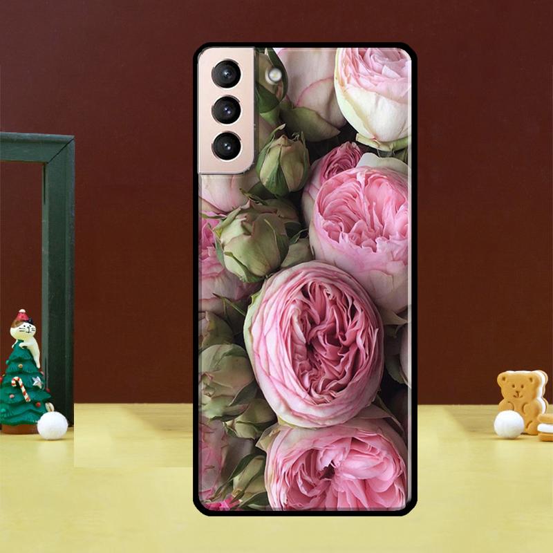 Пионы Красивый Цветок Чехлы Для Samsung Galaxy S23 S20 FE S21 FE S22 Ultra Note 20 S10e S8 S9 S10 Note 10 Plus Чехол