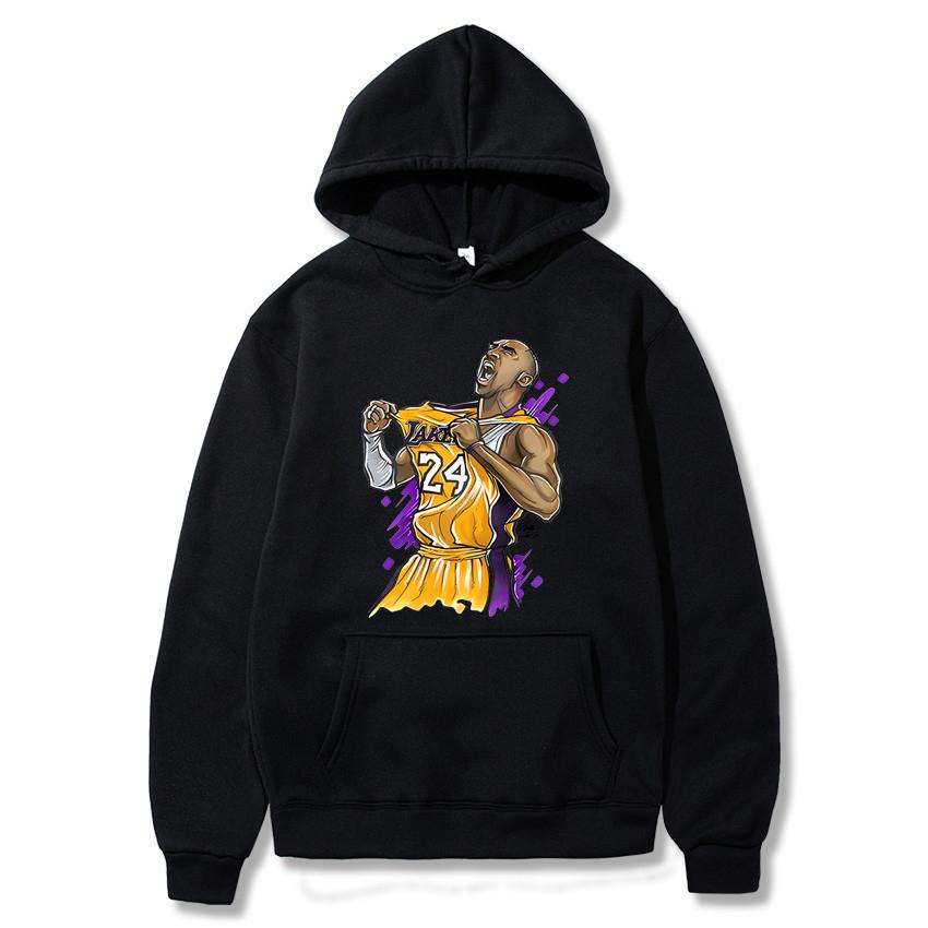 New 2026 Winter Kobe Luxury Brand Mens Unisexs Oversize Hoodie Soft Streetwear Daily Casual Pullover Outfit Sportwear Sweatshirt