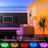 Умная светодиодная лента 5050 RGB USB 5V Управление через Bluetooth-приложение Синхронизация с музыкой Пульт управления 24 клавиши Гибкая светодиодная лента для декора комнаты