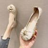 Модные женские балетки Butterfly Knot Ballet Flats Женские туфли из искусственной кожи для девочек Ballerina Ballet Flats Mary Jane Роскошные туфли