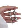 New trendy super fairy fringed butterfly earrings female, temperament long earrings cold wind earrings