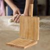 Dough Presser Pressing Tool, Wooden Tortilla Press Maker, Manual Dumpling Wrapper