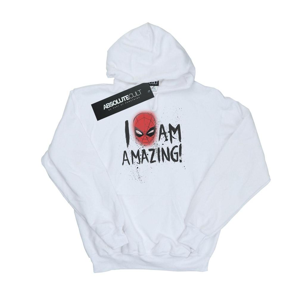 Marvel Boys Spider-Man I Am Amazing Hoodie