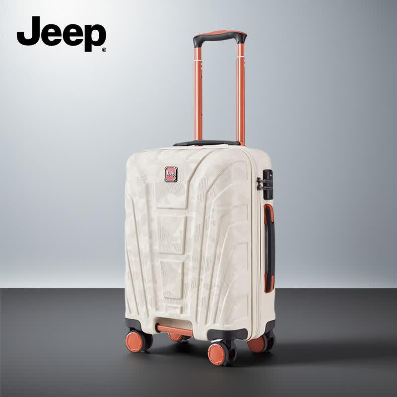 Jeep Чемодан-спиннер серии "Горы" с отделением для влажных и сухих вещей