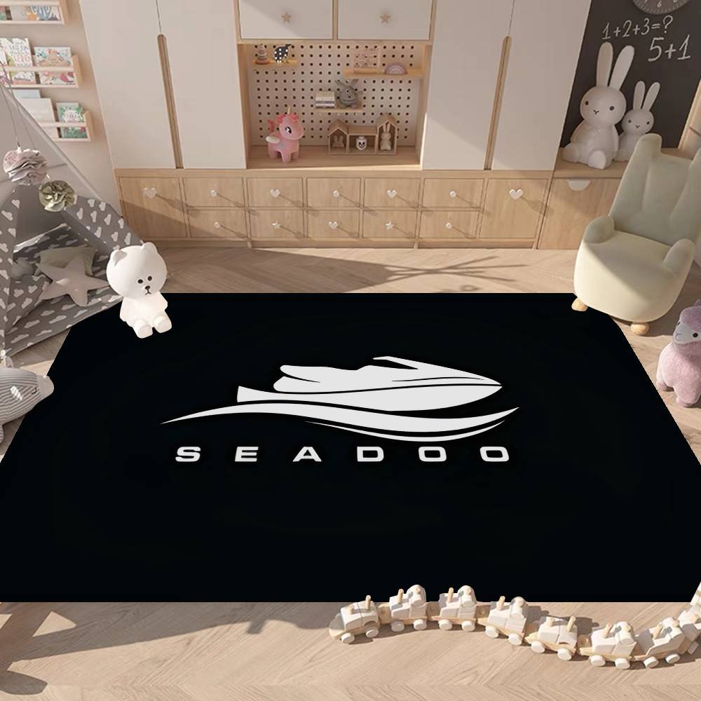 S-Sea D-Doo Seadoo Коврик для пола Дешевле Противоскользящий Современная гостиная Балкон Печатные прикроватные коврики