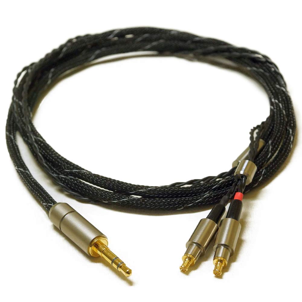 Bispa Rei SDTRHP-LRAM Headphone Cable, Dual A2DC to 3.5 mm Stereo, 1.4 m