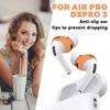 1 пара силиконовых чехлов для наушников для Airpods Pro, противоскользящие мягкие насадки, ушные крючки, колпачки-крышки для Airpods Pro 3, насадки для наушников