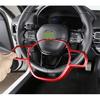 Red ABS Interior Steering Wheel Panel Cover Trim For Honda Civic 11th 2022 2023