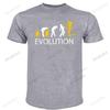 New Funny Casual T Shirt Alien Evolution Costume Alien Vs Predator Men's Summer Short Sleeve Top Cotton Design Tshirt Plus