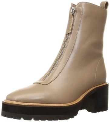 [Милый] [Водоотталкивающий] Ботинки на танковой подошве с передней молнией