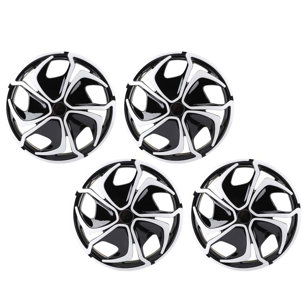 4 Pcs 14 Inch Wheel Hubcap Full Protection Snap On Universal Fit Wheel Rim Protector for Most Car Truck SUV