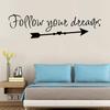 Dreams Wall Sticker Living Room Wallpaper Mural Decal Home Art Decor