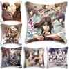 Аниме Игра H-Hakuoki Наволочка Модная Квадратная Наволочка Спальня Диван Комната Ins Декор Отдых