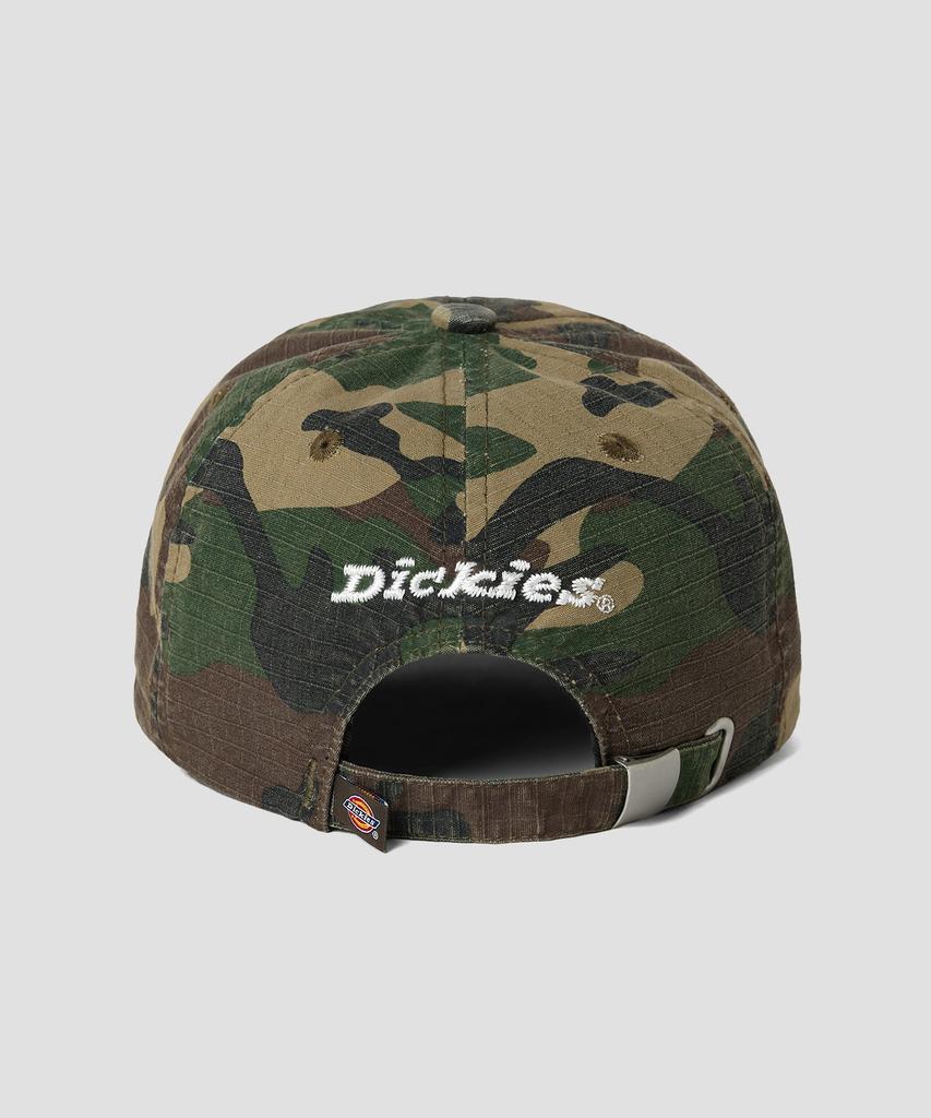 DICKIES Big Logo Washed Ball Cap Camo