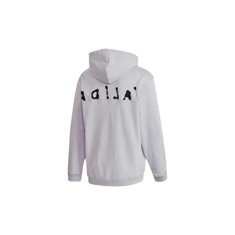 Adidas Толстовка с капюшоном с принтом букв свободная спортивная мужская толстовка Glory-Purple GD9306