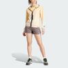 Adidas SS24 Terrex Series Outdoor Sports Hooded Zip Slim Jacket Women Jacket Yellow IN2908
