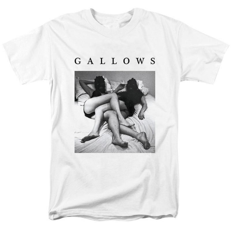 Gallows End Hardcore Rock European Dark Style Heavy Metal Punk Nuclear Punk Memorial Black ShortSleeved TShirt