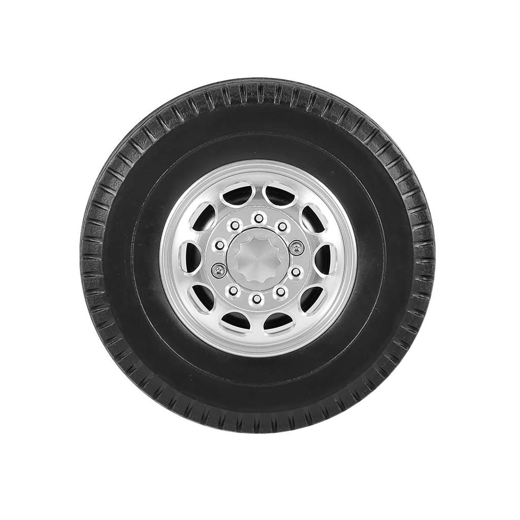 2 шт. Передние колеса прицепа с 10 спицами, ступицы из алюминиевого сплава для 1 14 Радиоуправляемый тягач Tamiya, трейлер-альпинист