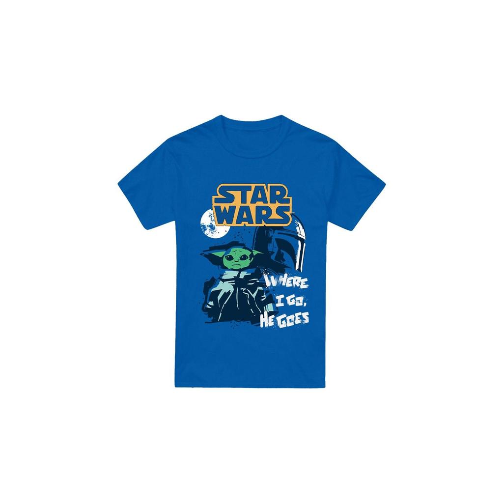 STAR WARS Mens Swipe Grogu T-Shirt