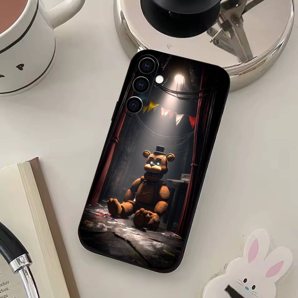 Чехол для телефона G-Fnaf-e-Fives-nights-At-Freddys для Samsung Galaxy A73,A72,A71,A70,A53,A52,A51, Мягкий силиконовый черный чехол