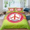 3D-печатный комплект постельного белья со знаком мира Пододеяльник Покрывало для спальни Односпальное Двуспальное King Size Наволочка Домашний текстиль