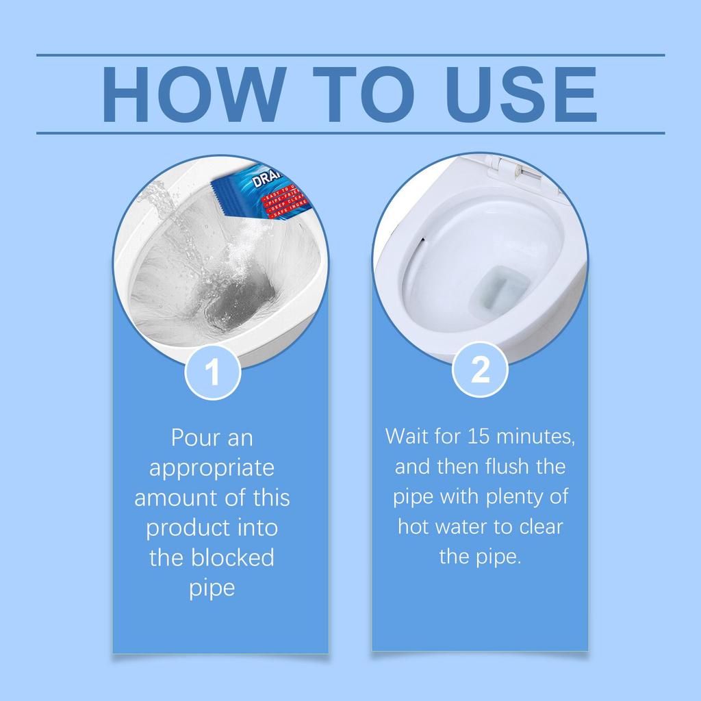 Jakehoe Мощное средство для прочистки кухонных труб 200 г Средство для прочистки Дезодорант Очиститель слива туалета Раковина Канализация Инструменты для быстрой очистки