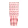 Vibrant Patterns And Bright Colors Disposable Dessert Plates For Party Supplies Paper Plates Gingham