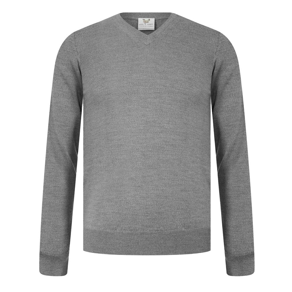 Lyle & Scott Mens Merrick Knitted V Neck Pullover