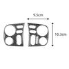 For Honda S2000 2004-2009 Carbon Fiber Climate Radio Control Button Cover Trim