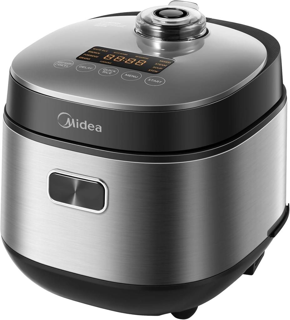 Midea Rice Cooker with 9 Functions, 2L, 8 Cups