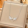 Titanium Steel Necklace For Women Elegant Simple Fashion Zircon Collarbone Chain Light Luxury Niche Jewelry