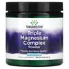 Triple Magnesium Complex Powder, 400 Mg, 8 Oz (227 G)