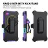 For iPhone Air Rugged Case PC + TPU Cell Phone Cover with Back Clip Kickstand