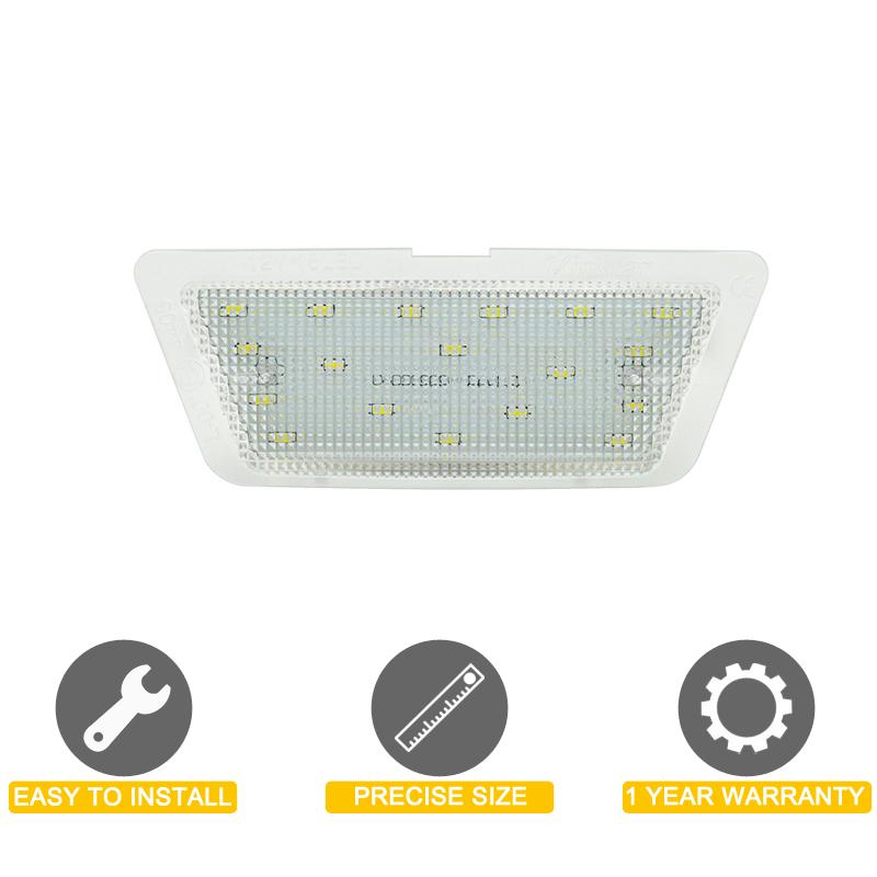 12V LED Number Plate Lamp For Opel Astra G Hatch Saloon 1998 1999 2000 2001 2002 2003 2004 White License Plate Light Assembly License Plate Lights 2