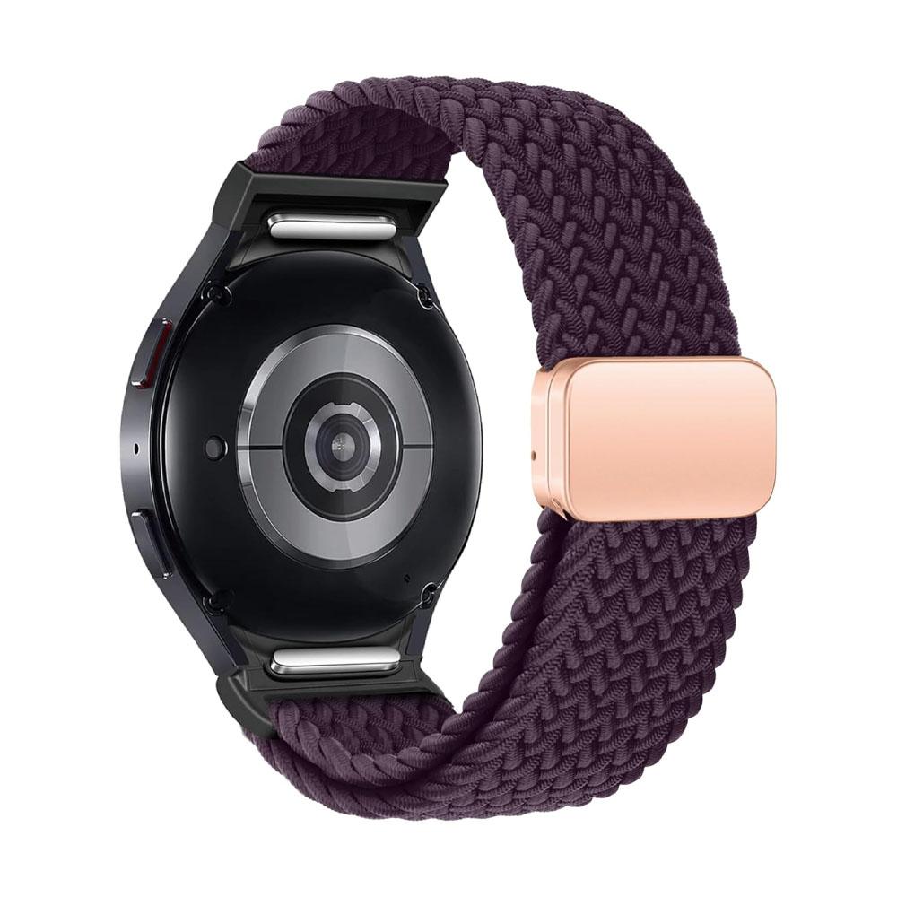 Магнитный плетеный ремешок для Samsung Galaxy Watch 7 6 4 classic/5 Pro/FE 44мм 40мм 45 46 47 мм браслет correa Galaxy watch 7 Ремешок