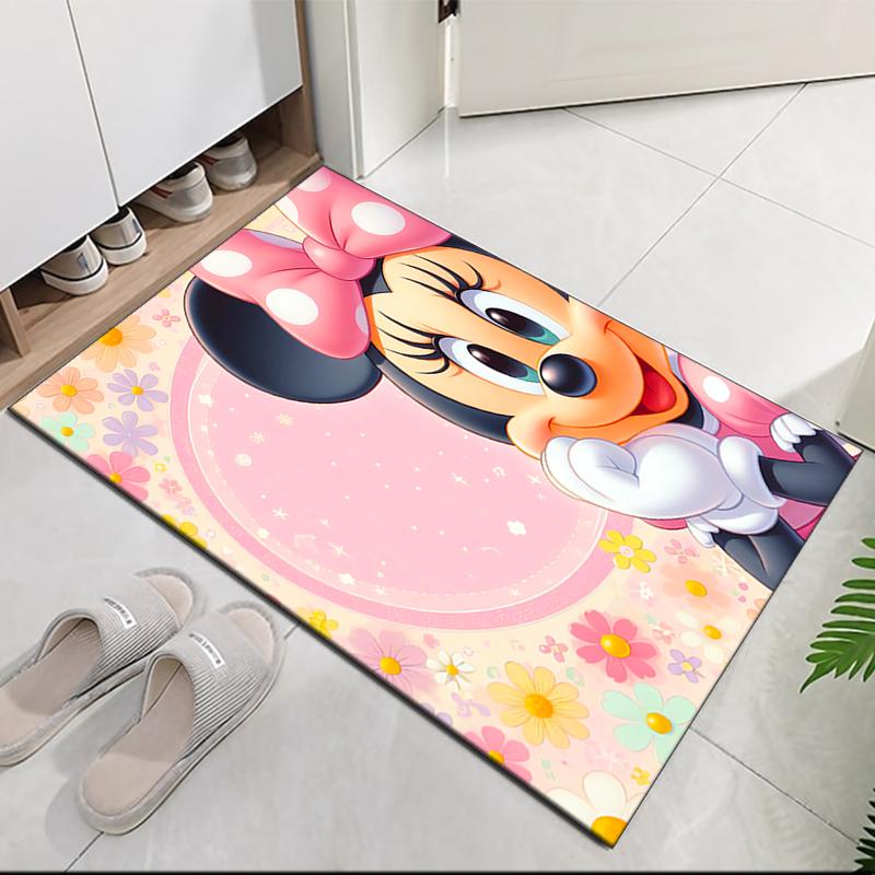 Minnie Printed Carpet, for Office Chair Living Room Bedroom Kitchen Room Decor Gifts.