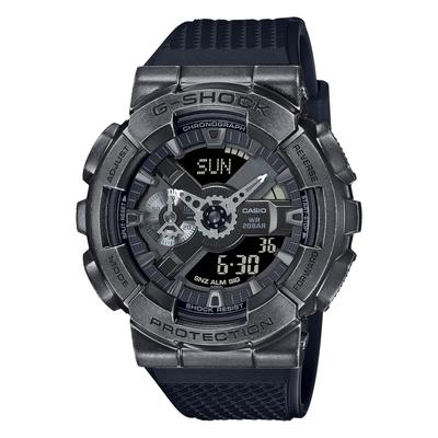 Мужские часы G-Shock серии STEAMPUNK с металлическим покрытием GM-110VB-1AJR черные (Японское издание)
