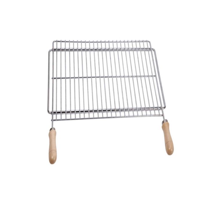 Grille de barbecue extensible - zing - 70x40 cm