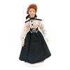 1/12 Moveable Women Figure Tiny People Doll Bedroom Decoration for Dollhouse, Kids Pretend