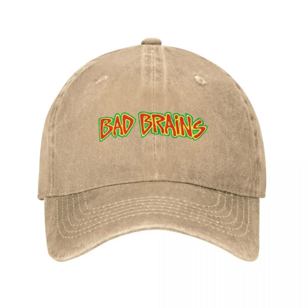 Кепка Bad Brains GentleUnisex Шляпа Шляпа для гольфа Хип-хоп Защита от УФ Солнцезащитная шляпа Женский пляжный козырек Унисекс