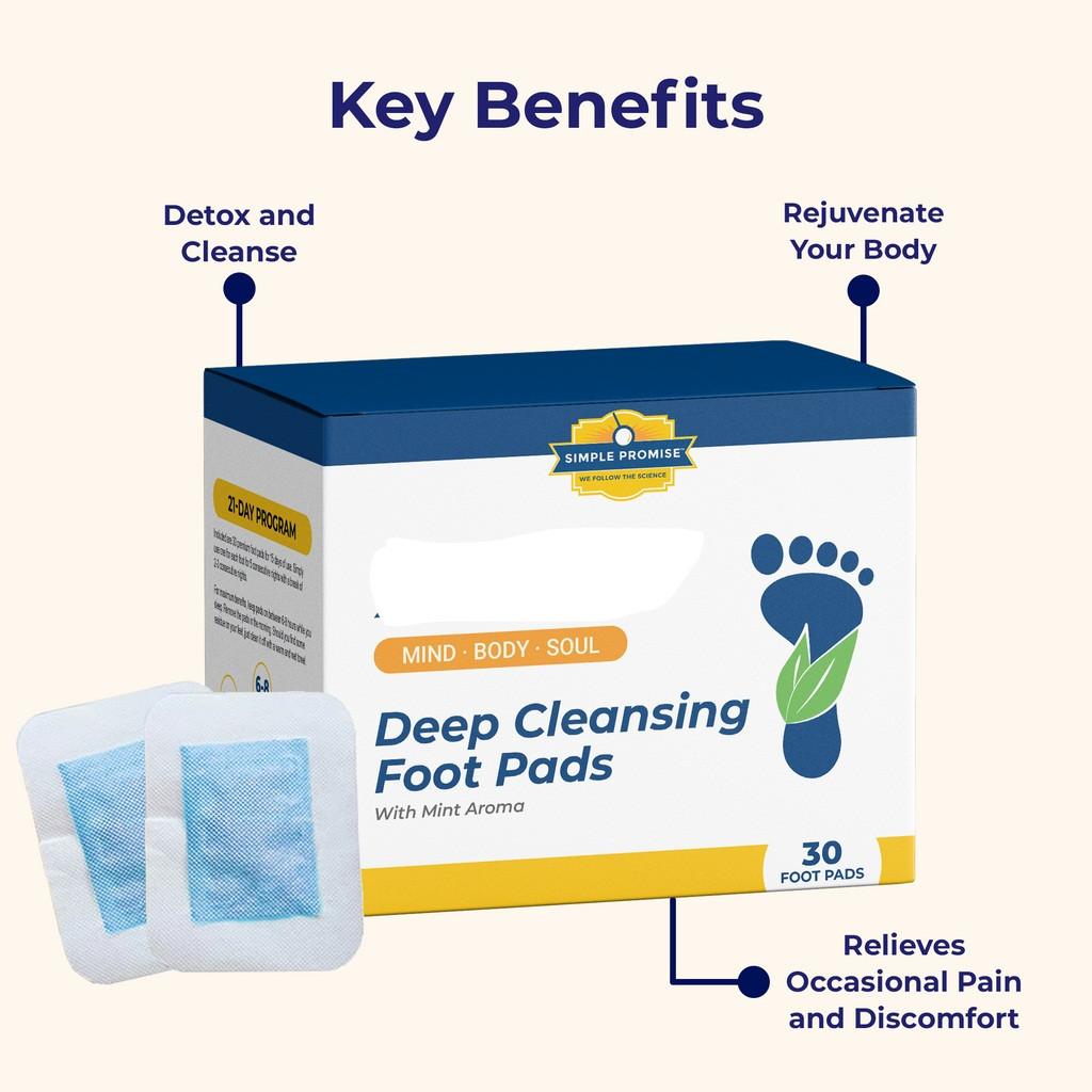 Подушечки для ног Detox, 30 шт. - Подушечки для ног Detox, помощь при сне и облегчение боли