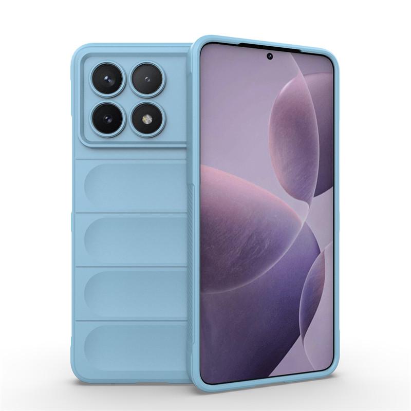 Чехол для Xiaomi Poco F6 Pro Для Xiaomi Poco F6 F6 Pro Чехол Приятный для кожи силикон Роскошный ТПУ Противоударный Защитный Чехол для телефона