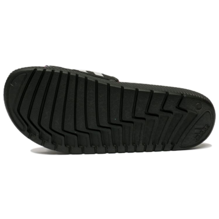 Adidas Alphabounce 2 Удобные Универсальные Резиновая Подошва Нескользящие Шлепанцы Унисекс Сандалии Черные Белые Красные H68221